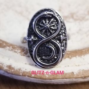 Goddess Ring Sun RING Moon Ring Sun Snak